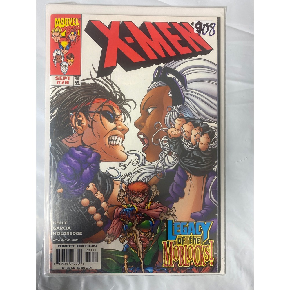 Marvel Comics X-Men #79 Sept 1998‎ Legacy of the Morlocks Storm Marrow Joe Kelly